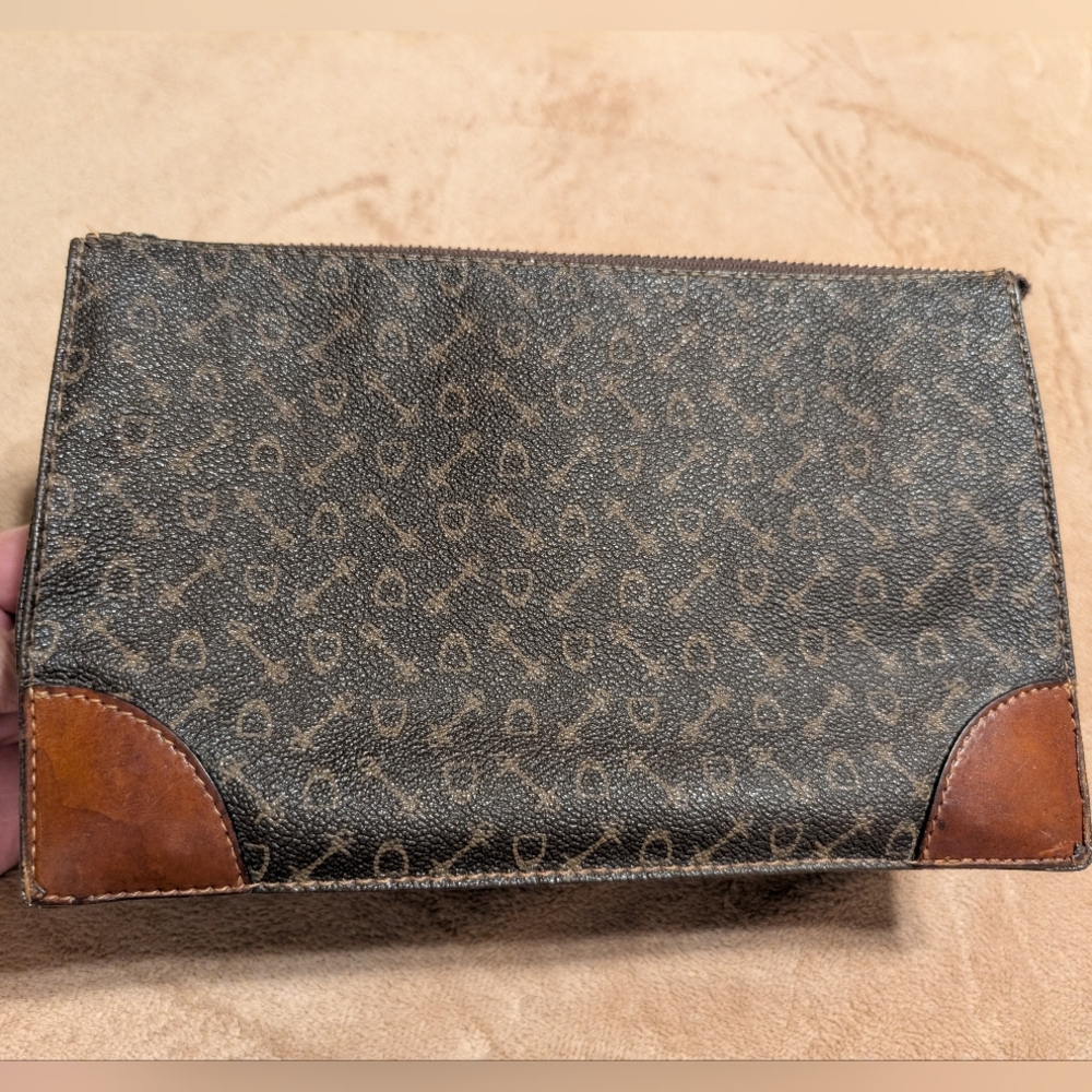 Vintage 1970's "Why Browns" Cosmetic Bag - Picture 16 of 16